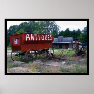 Antique Shop - God Bless America Poster