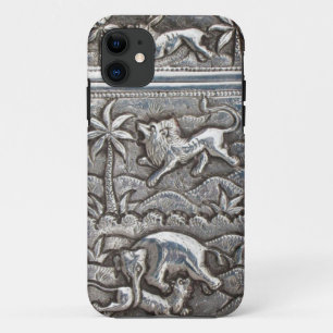 antique silver i-phone case