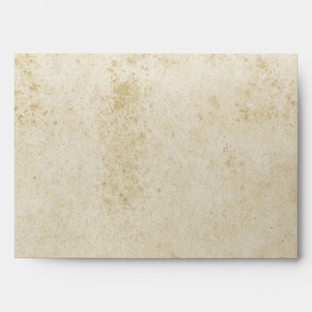 Antique Stained Paper Envelope (Front)
