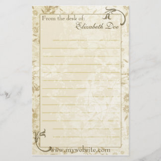 'Antique' Stationery