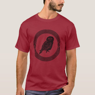 Antique Style Ancient Greek Owl T-Shirt
