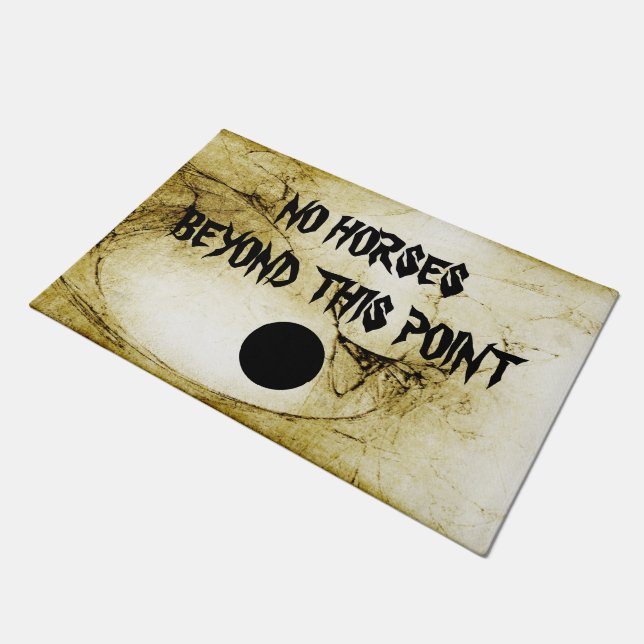 Antique Style Background swing + your ideas Doormat (Angled)