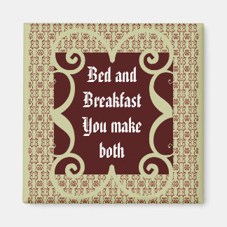 ANTIQUE STYLE BED AND BREAKFAST MAGNET