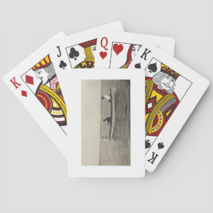 Antique Style Old Friends Boating Playing Cards