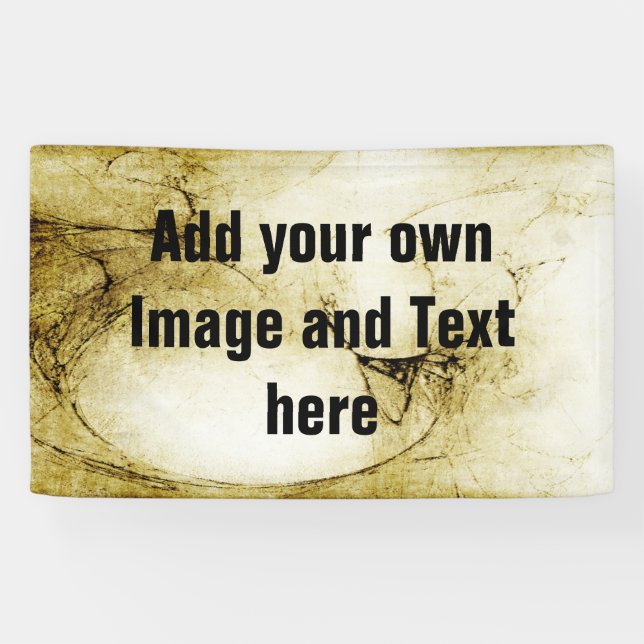 Antique Style Pattern swing grunge + your ideas Banner (Horizontal)