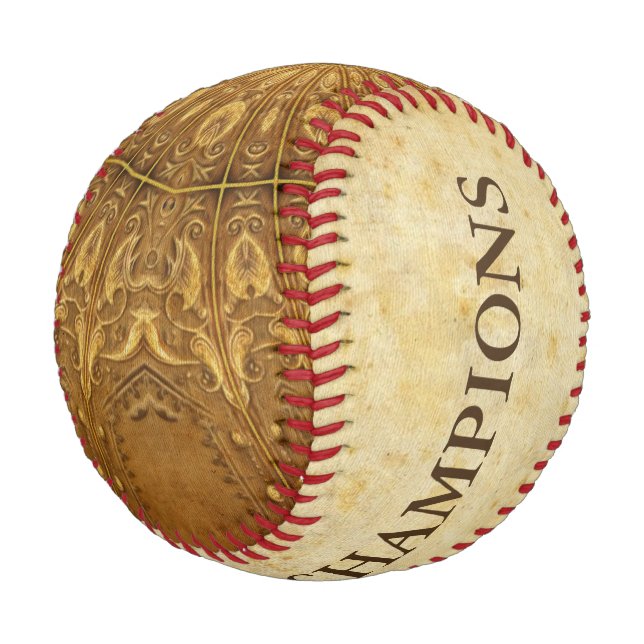 Antique Style Pattern XII + your ideas Baseball (Angled)