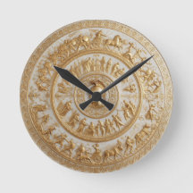 Antique Style Porcelain Achilles Shield