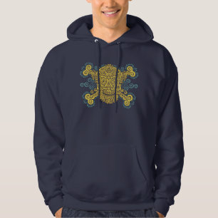 Antique Sugar Skull & Crossbones 2c Hoodie