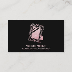 Antique Table Mirror Business Card