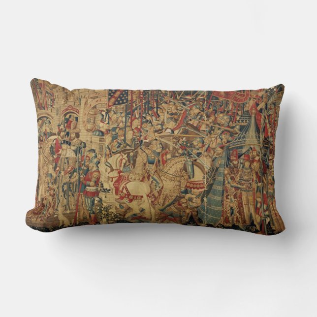 Antique Tapestry Look Cushion (Front)