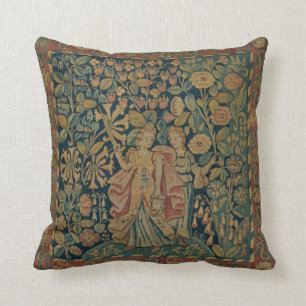 Antique Tapestry Look Cushion