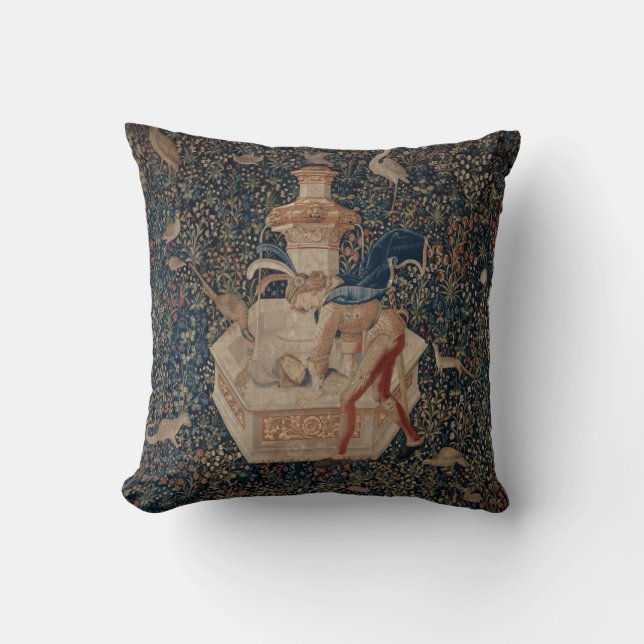 Antique Tapestry Look Cushion (Front)