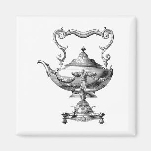 Antique Tea Kettle Magnet