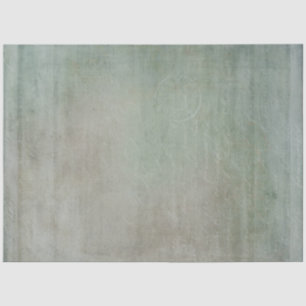 Antique Texture Green Blue Grey Ephemera Decoupage Tissue Paper