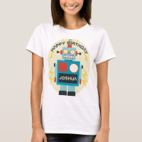 Antique Toy Robot Birthday
