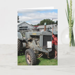 Antique Tractor Card