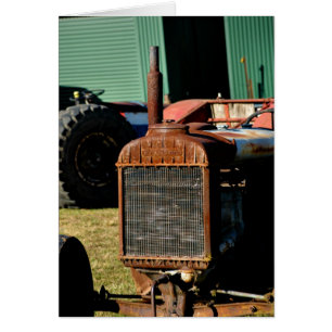 Antique tractor farming equipment old tractor