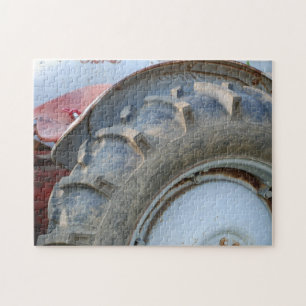 antique tractor jigsaw puzzle