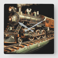 Antique Train Engine Railfan