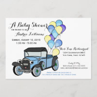 Antique Truck Baby Shower