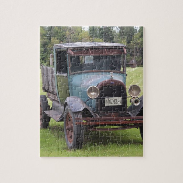 Antique Truck Jigsaw Puzzle (Vertical)