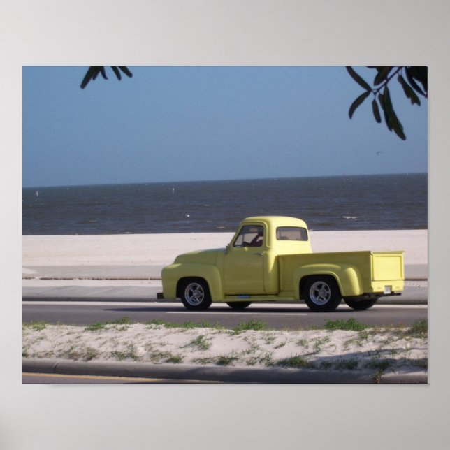 Antique Truck Poster (Front)