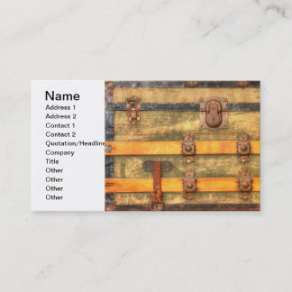 Antique Trunk Business Card