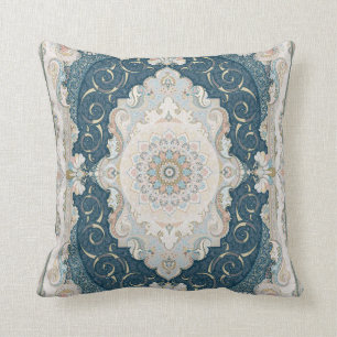 Antique Turkish Persian Carpet Rug Cushion