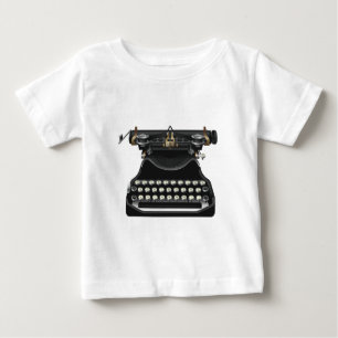 Antique Typewriter Baby T-Shirt