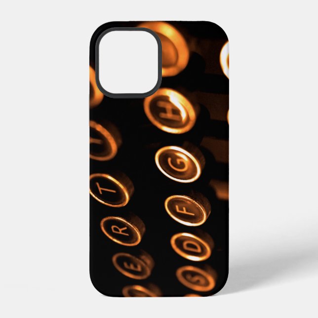 Antique typewriter keys Case-Mate iPhone case (Back)