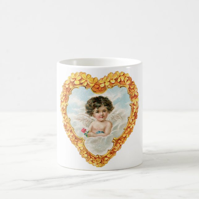 Antique Valentine Coffee Mug (Center)