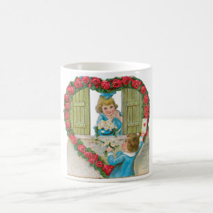 Antique Valentine Coffee Mug