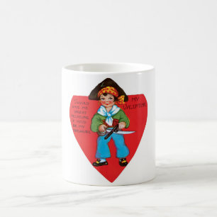 Antique Valentine Coffee Mug