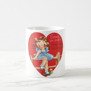 Antique Valentine Coffee Mug