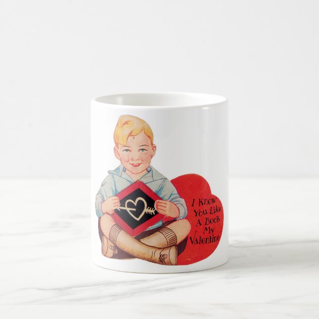 Antique Valentine Coffee Mug (Center)