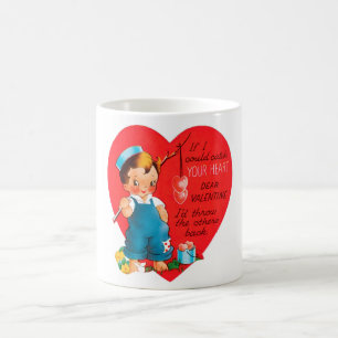 Antique Valentine Coffee Mug