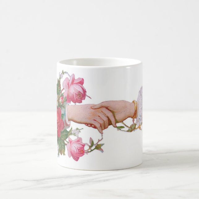 Antique Valentine Coffee Mug (Center)