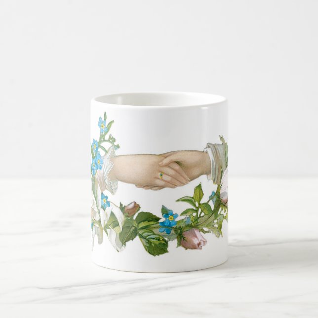 Antique Valentine Coffee Mug (Center)