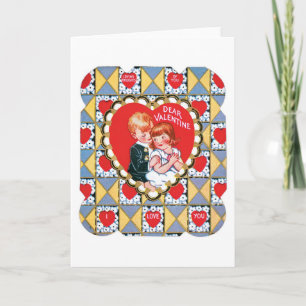 Antique Valentine Holiday Card