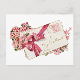 Antique Valentine Holiday Postcard