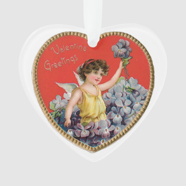 Antique Valentine Ornament (Front)