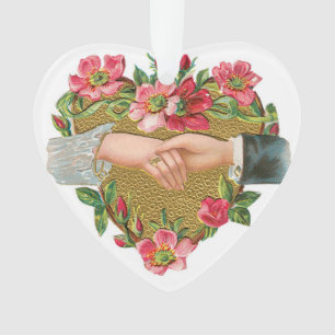 Antique Valentine Ornament