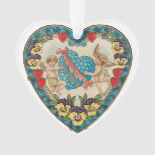Antique Valentine Ornament