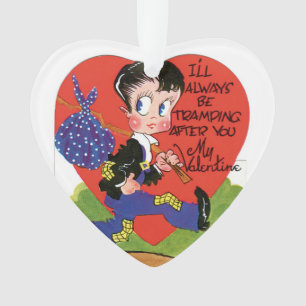 Antique Valentine Ornament