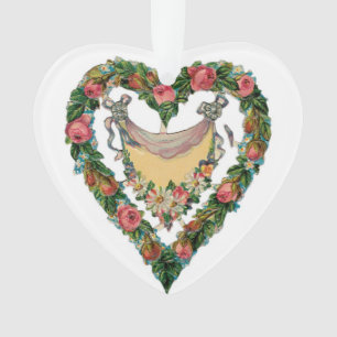 Antique Valentine Ornament