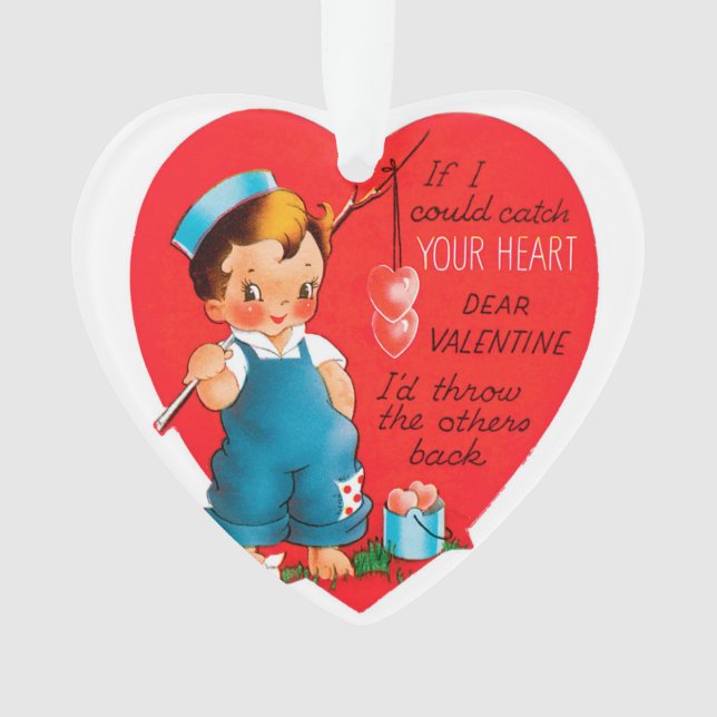 Antique Valentine Ornament (Front)