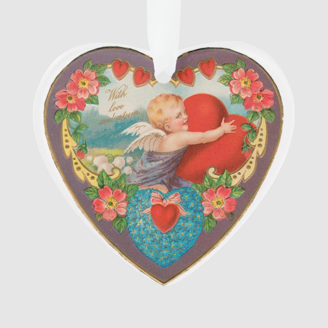 Antique Valentine Ornament (Front)
