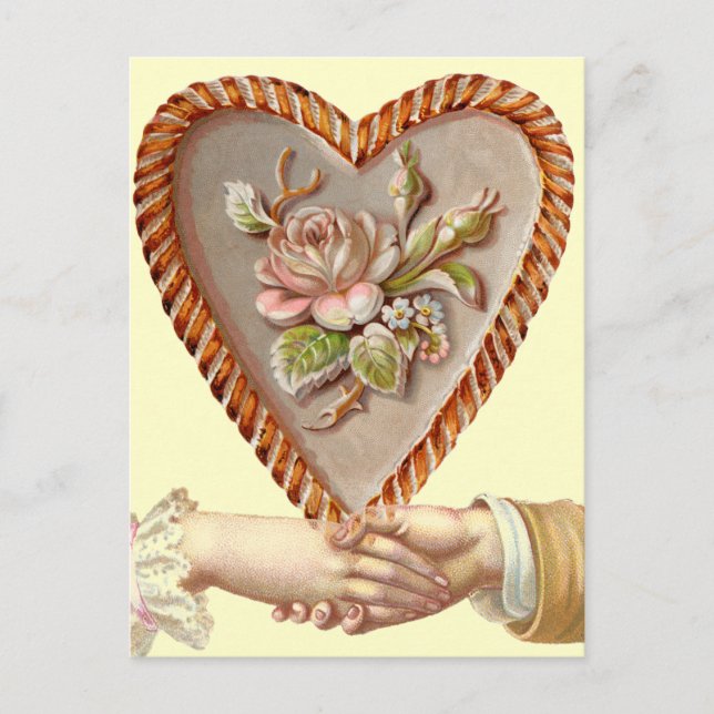 Antique Valentine Postcard (Front)