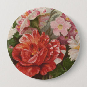 Antique Valentine's Day, L. Prang & Co., 1882 10 Cm Round Badge
