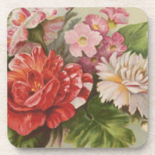 Antique Valentine's Day, L. Prang & Co., 1882 Coaster
